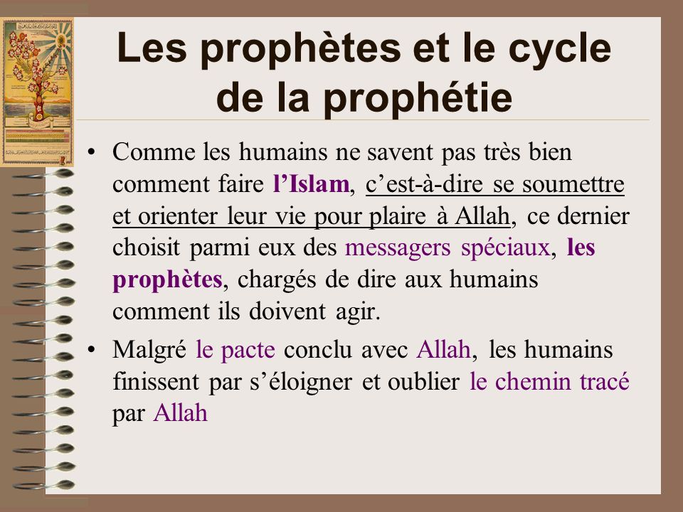 Le Cycle De La Prophétie Selon La Tradition Islamique La